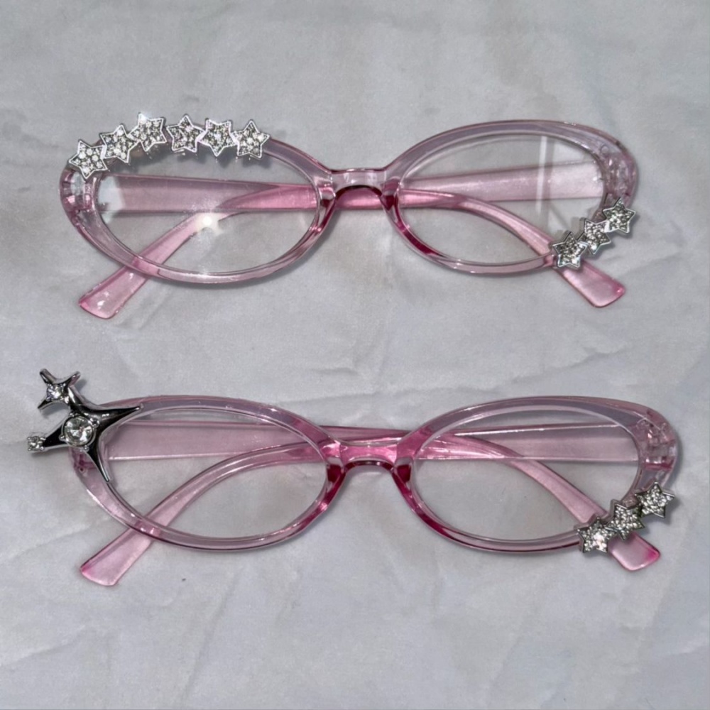 Y2K Star Rhinestone Cat Eye De - Cosplay Floating Prop ulasan dan harga
