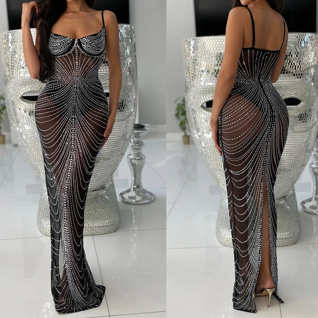 Party Sequins Dress Women Eleg - Briar Cosplay Prop ulasan dan harga