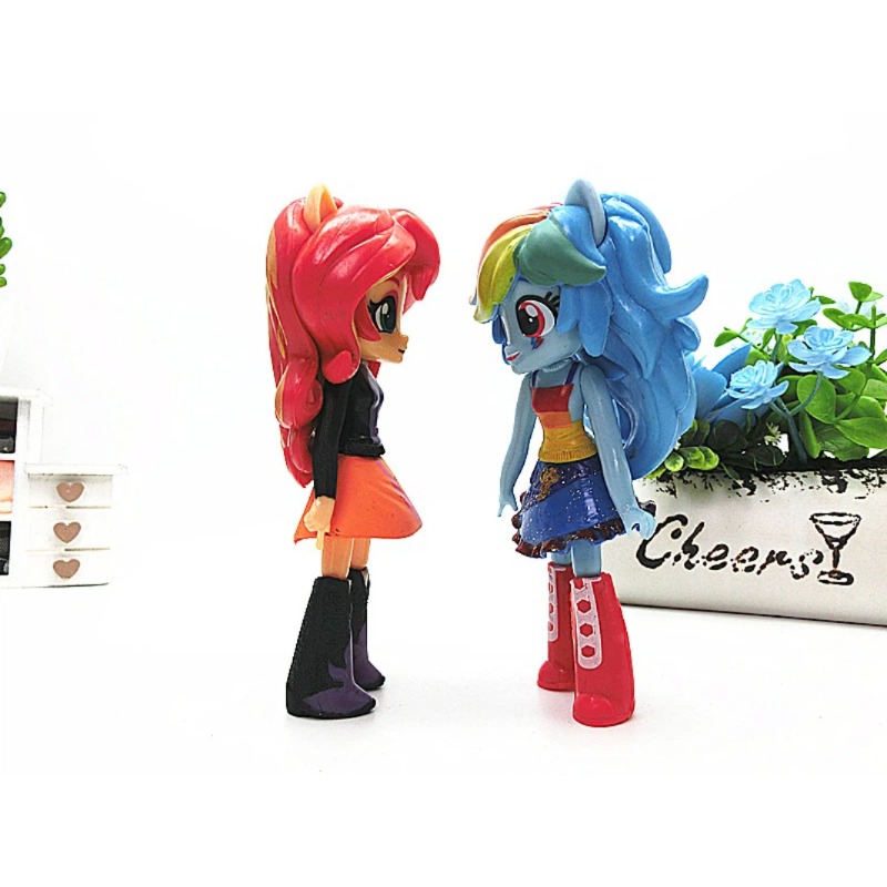 9pcs/set Anime My Little Pony  - Kotobukiya Bishoujo ulasan dan harga