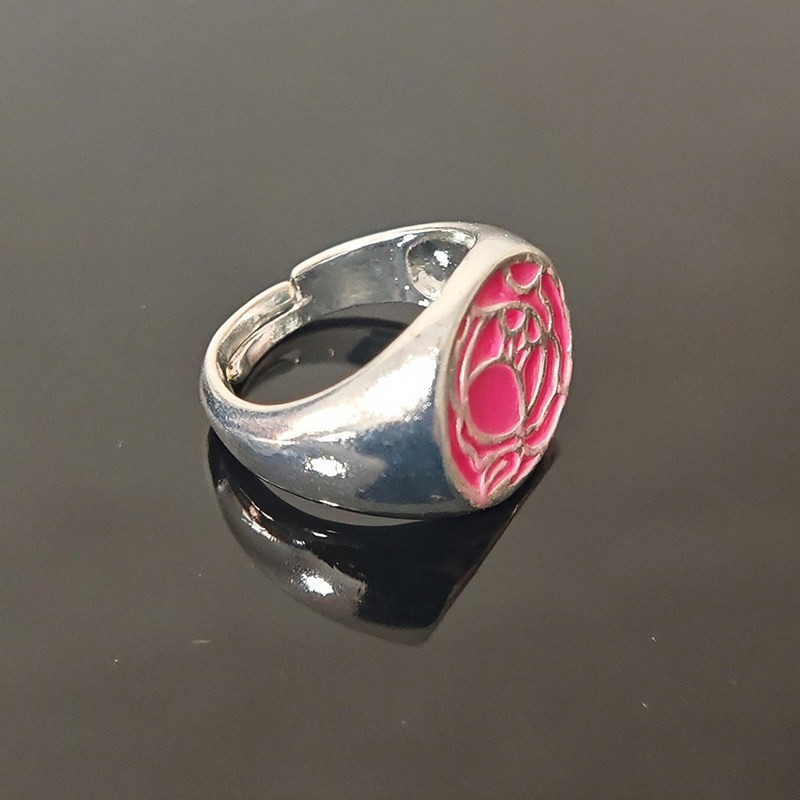 Pink Rose Ring Tenjou Utena Re - Cosplay Floating Prop ulasan dan harga