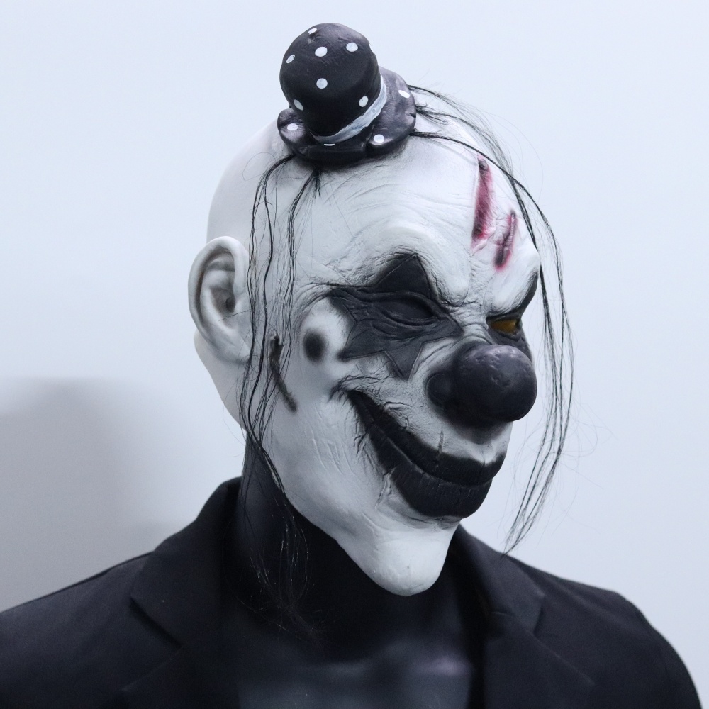 Evil Clown Mask Horror Demon F - Briar Cosplay Prop ulasan dan harga