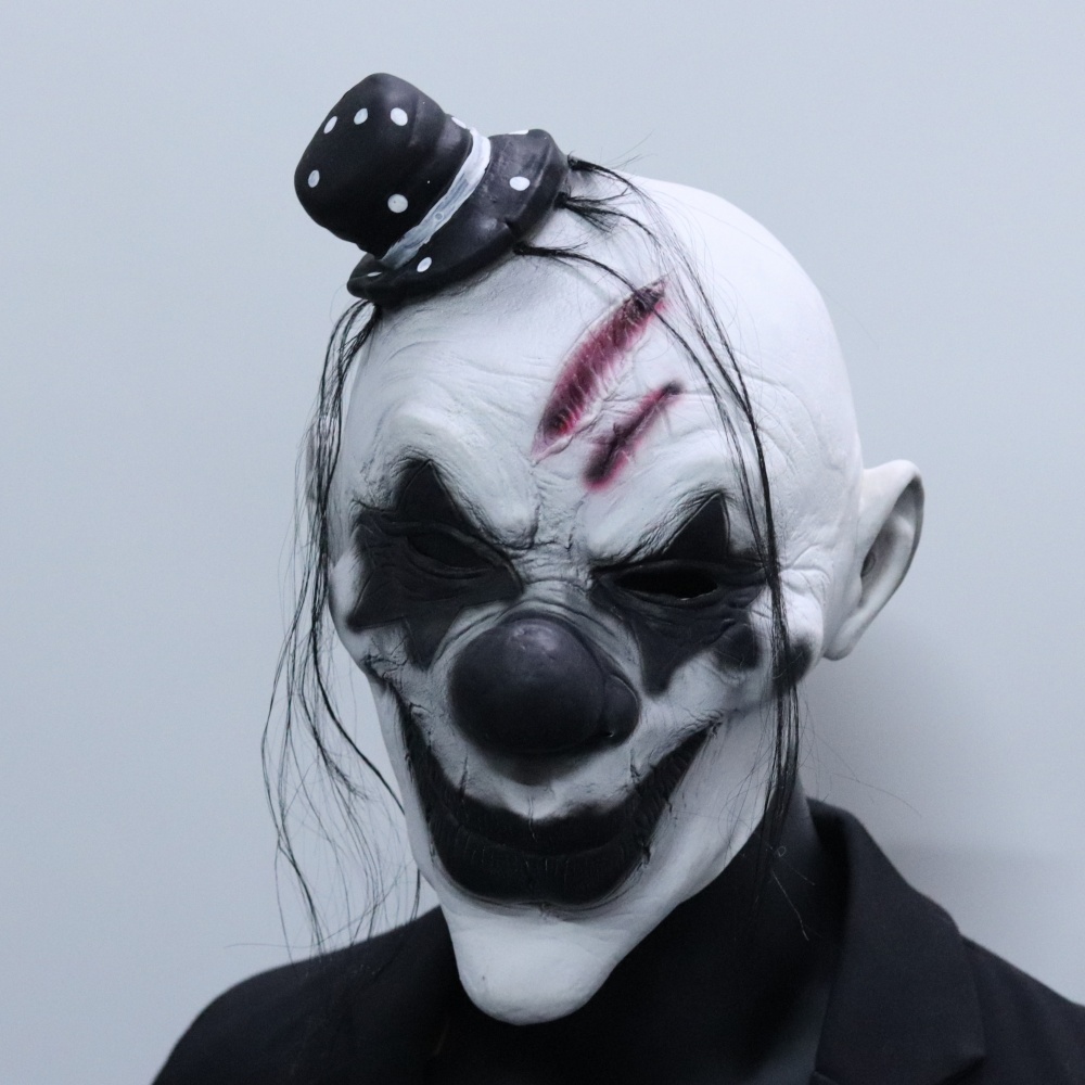 Evil Clown Mask Horror Demon F - Briar Cosplay Prop ulasan dan harga