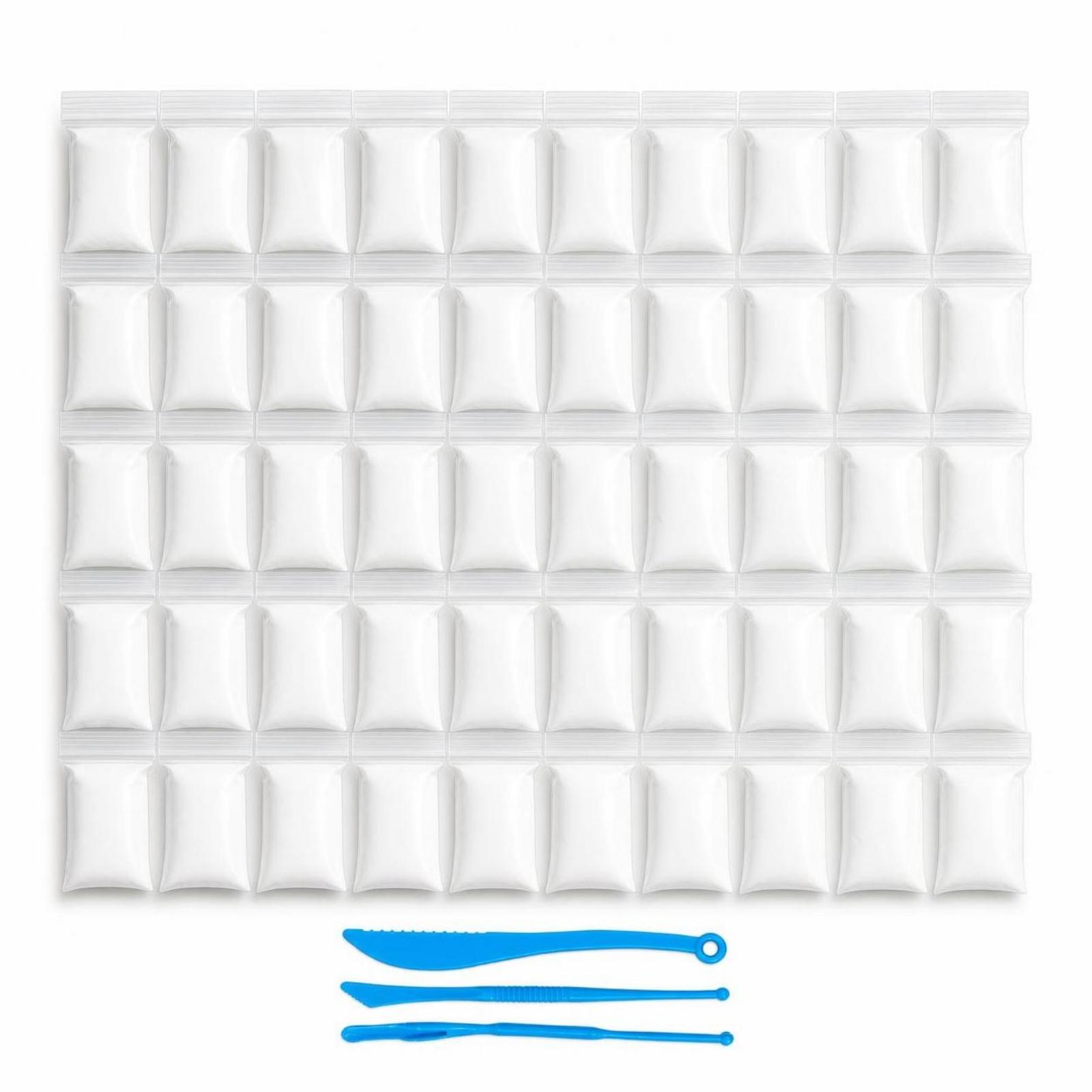 Air Dry Clay 50 Pack White Foa - Foam Clay Sculpt ulasan dan harga