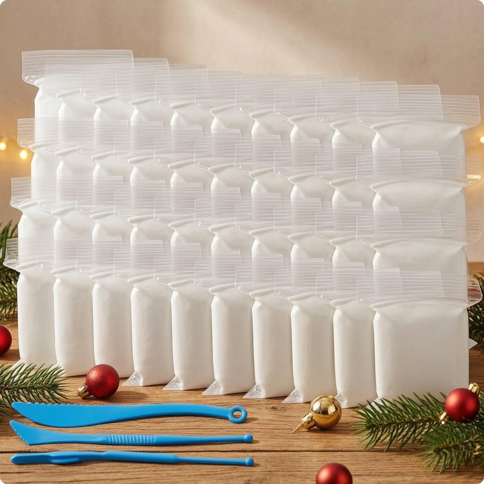 Air Dry Clay 50 Pack White Foa - Foam Clay Sculpt ulasan dan harga